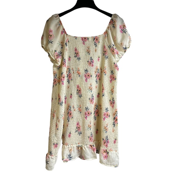 Madden NYC Floral Smocked Dress XXXL - Picture 2 of 4